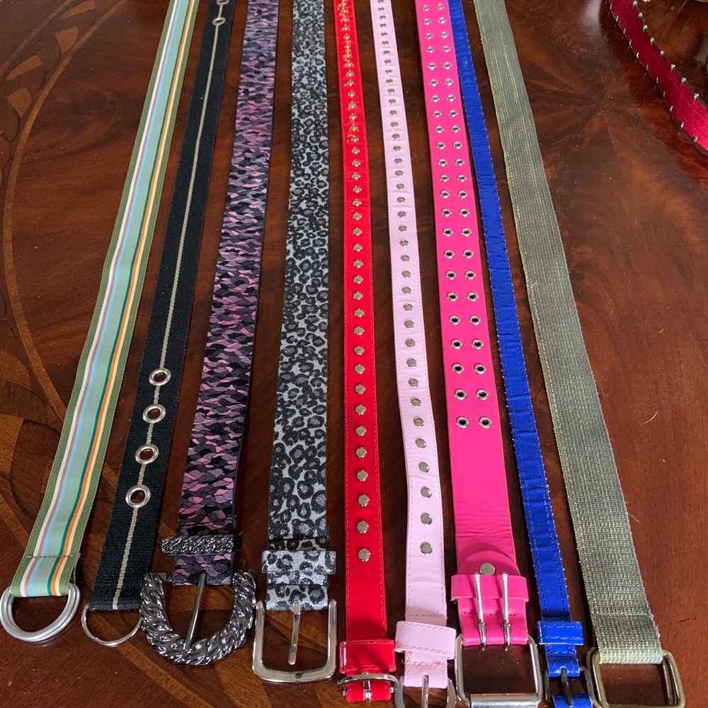 Belts $12 for all